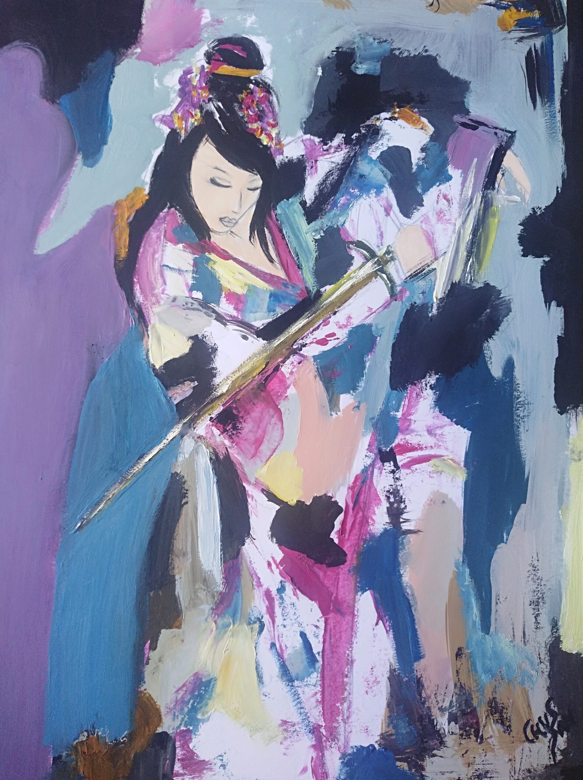 Chus San Geisha Coraje