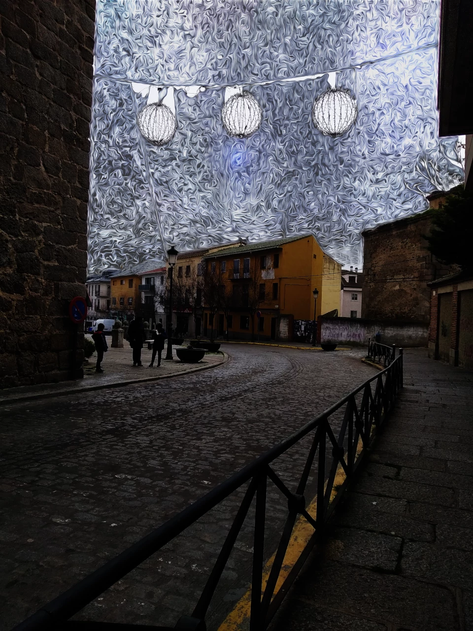 calle iglesia, el espinar