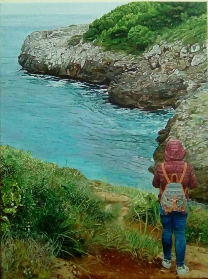 mirando el mar