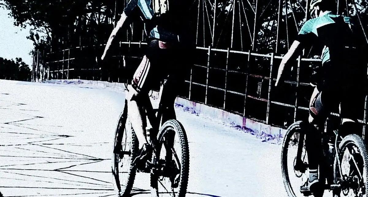 composicion en la fotografia, mountain bike