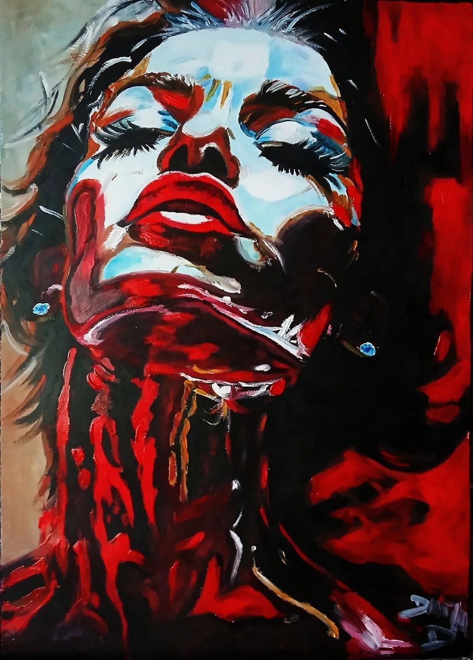 rojo-negro-y-la-belleza-de-una-mujer rempoderamiento de la mujer, rojo negro y la belleza de una mujer