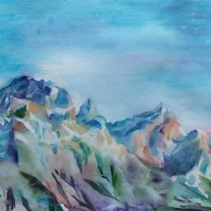 crestas montañosas
